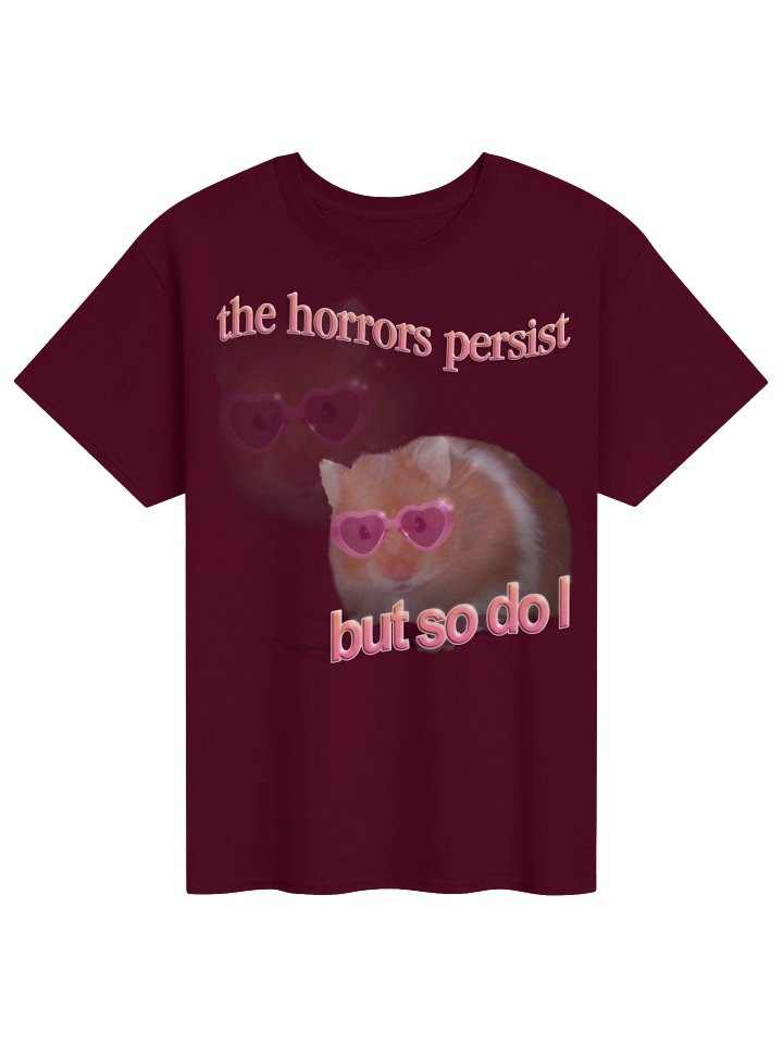 The Horrors Persist Hamster T-shirt product image (21)