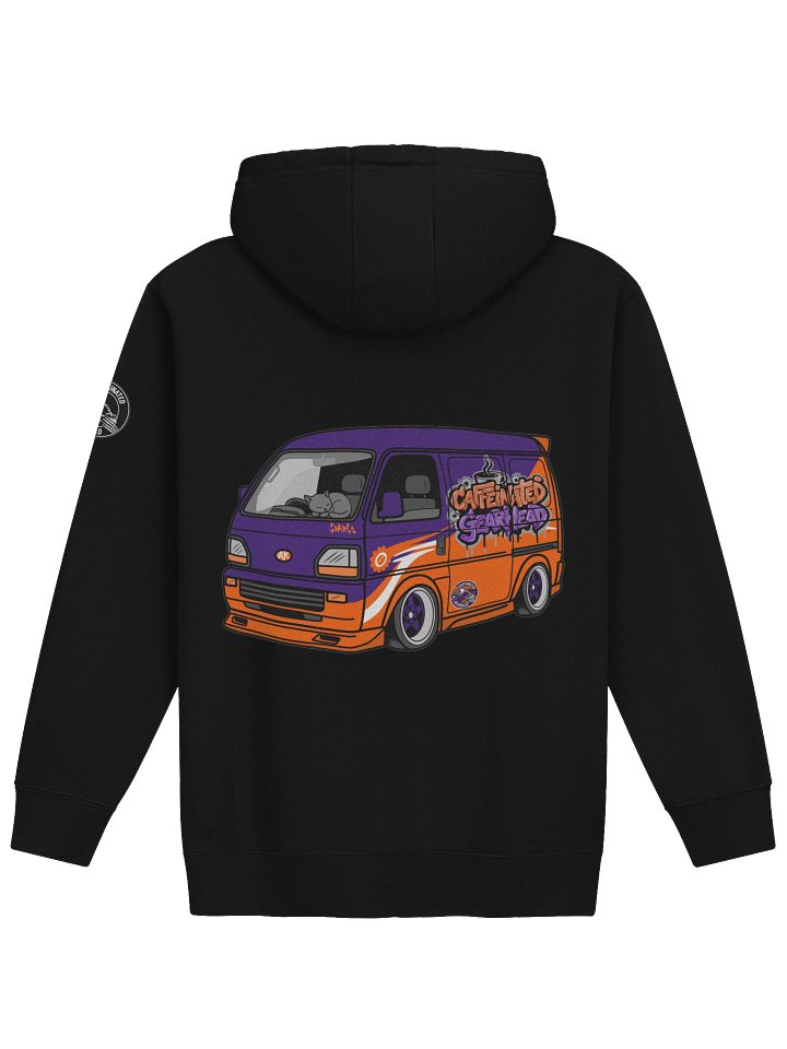 Caffeinated Gearhead Graffiti JDM - Hoodie product image (8)
