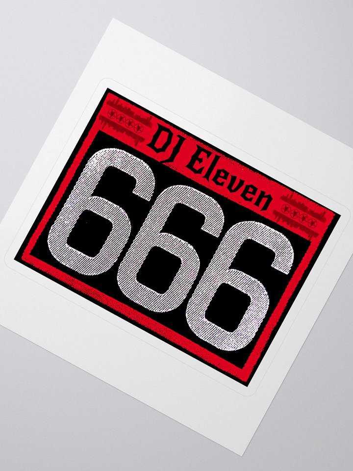 Eleven 666 sticker product image (2)