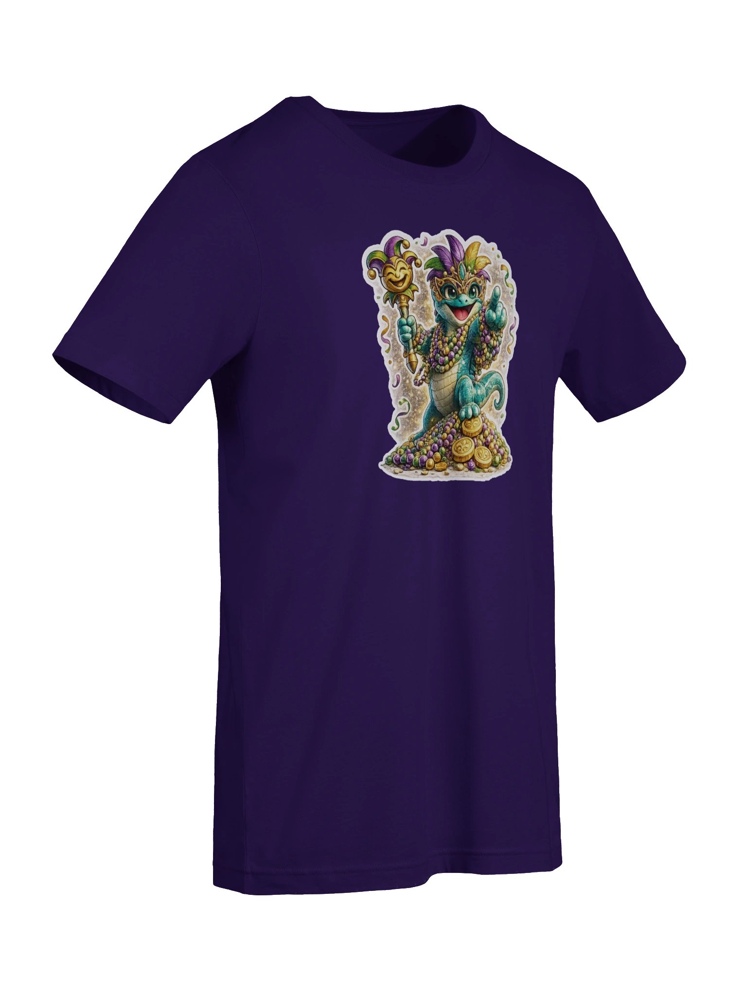 Chamkeyleon Mardi Glow Mardi Gras Tee product image (21)