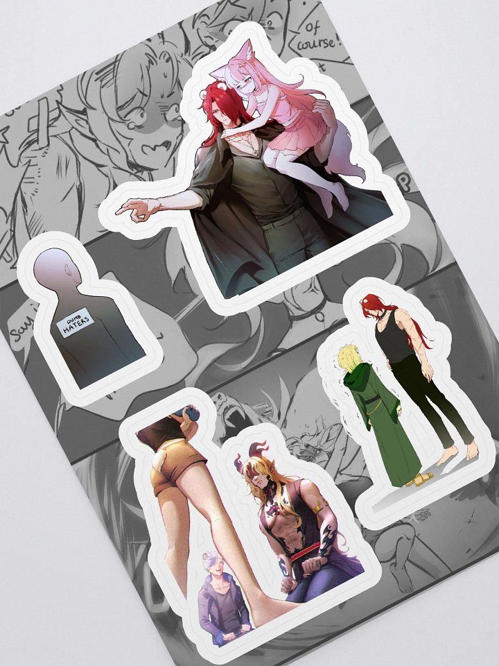 Slice-Of-Hika Stickers 3 product image (1)