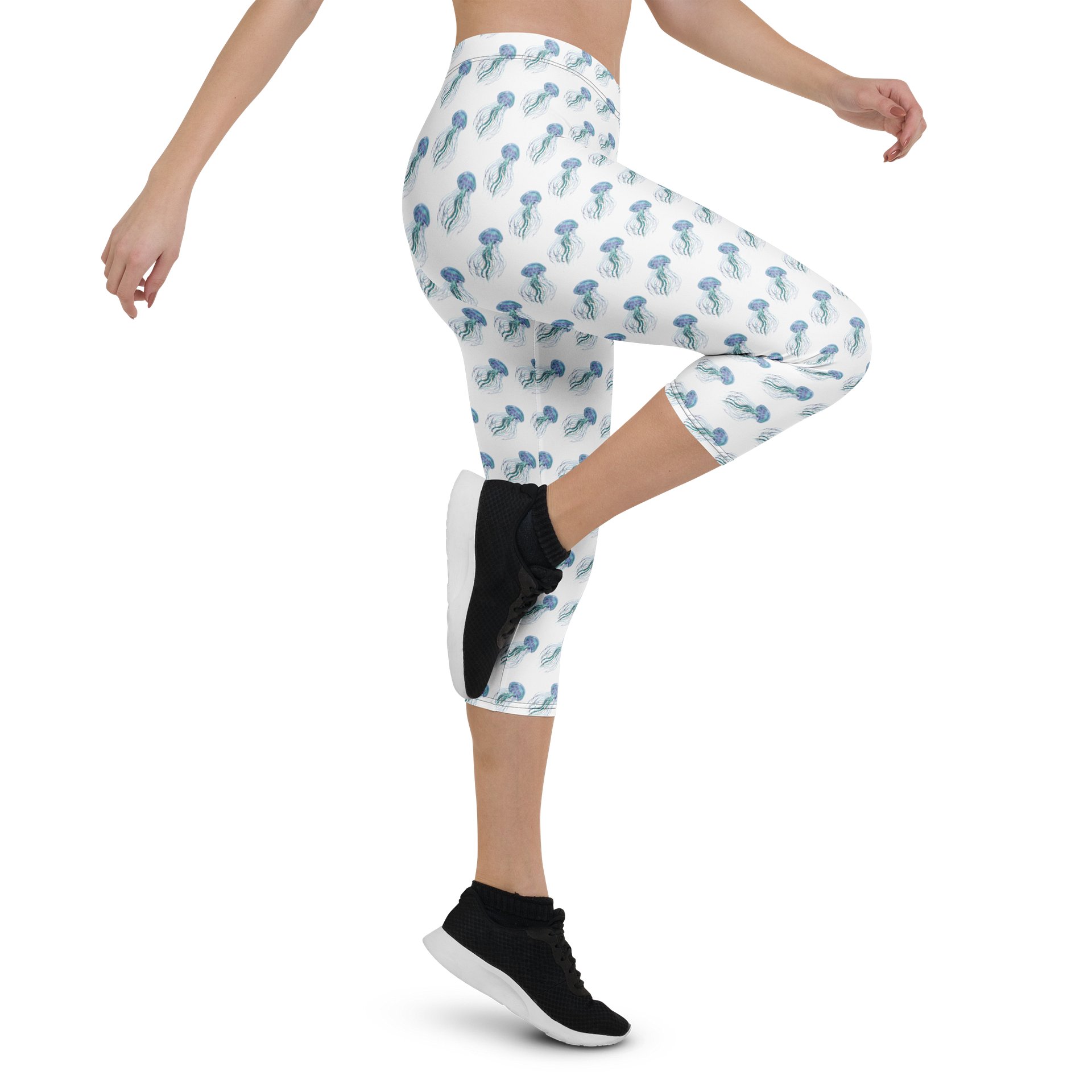"JELLYFISH" CAPRI LEGGINGS product image (4)