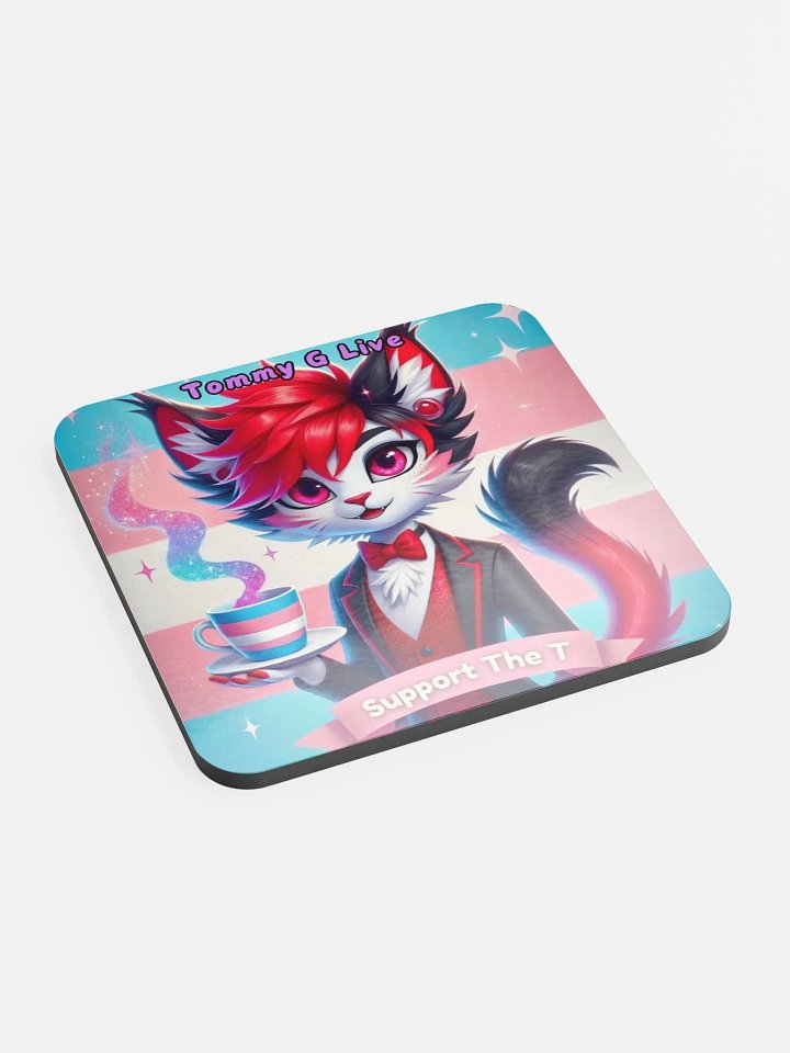 Support The T - Trans Drinks Coaster product image (2)