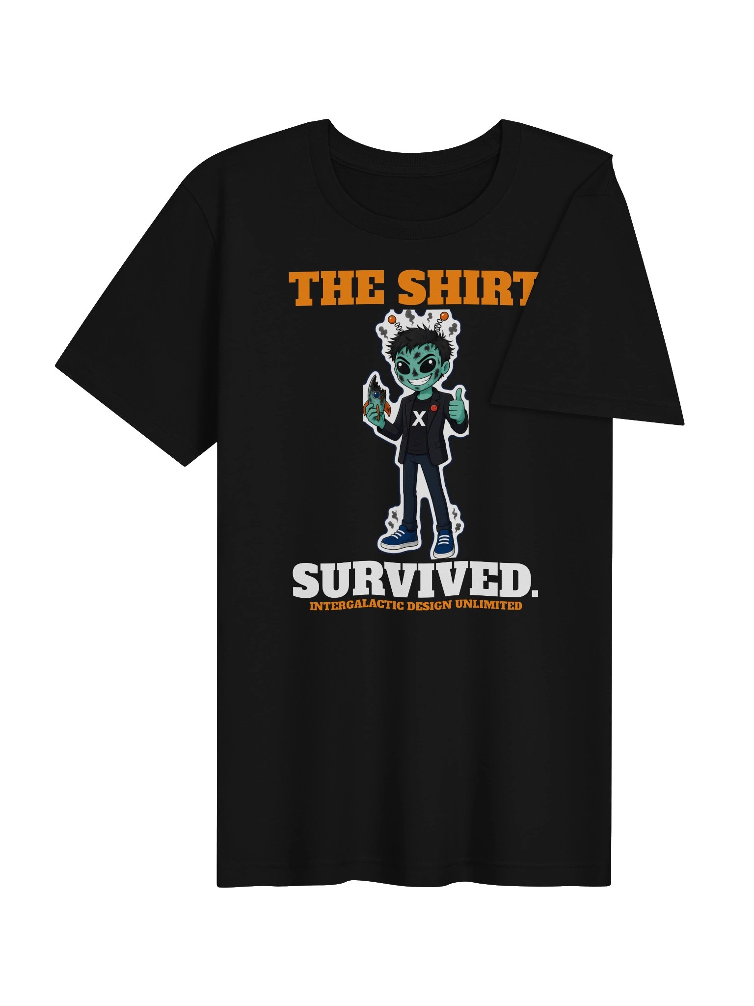 Zeelon: The Shirt Survived. Alien Tee (Dark) product image (4)
