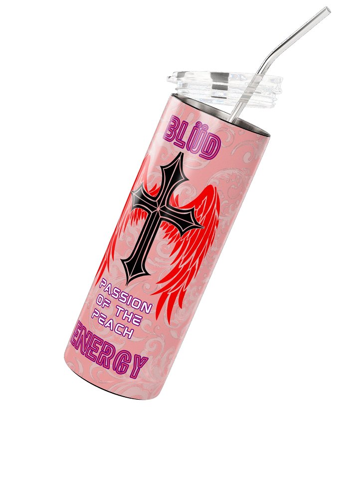 Blüd Energy Passion of the Peach steel tumbler product image (2)