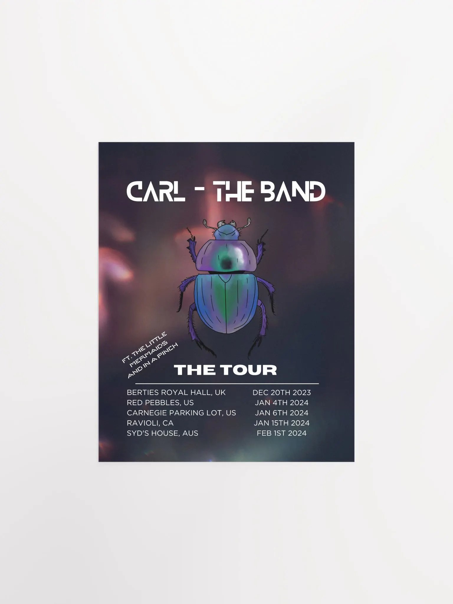 Carl (the tour poster.) product image (1)