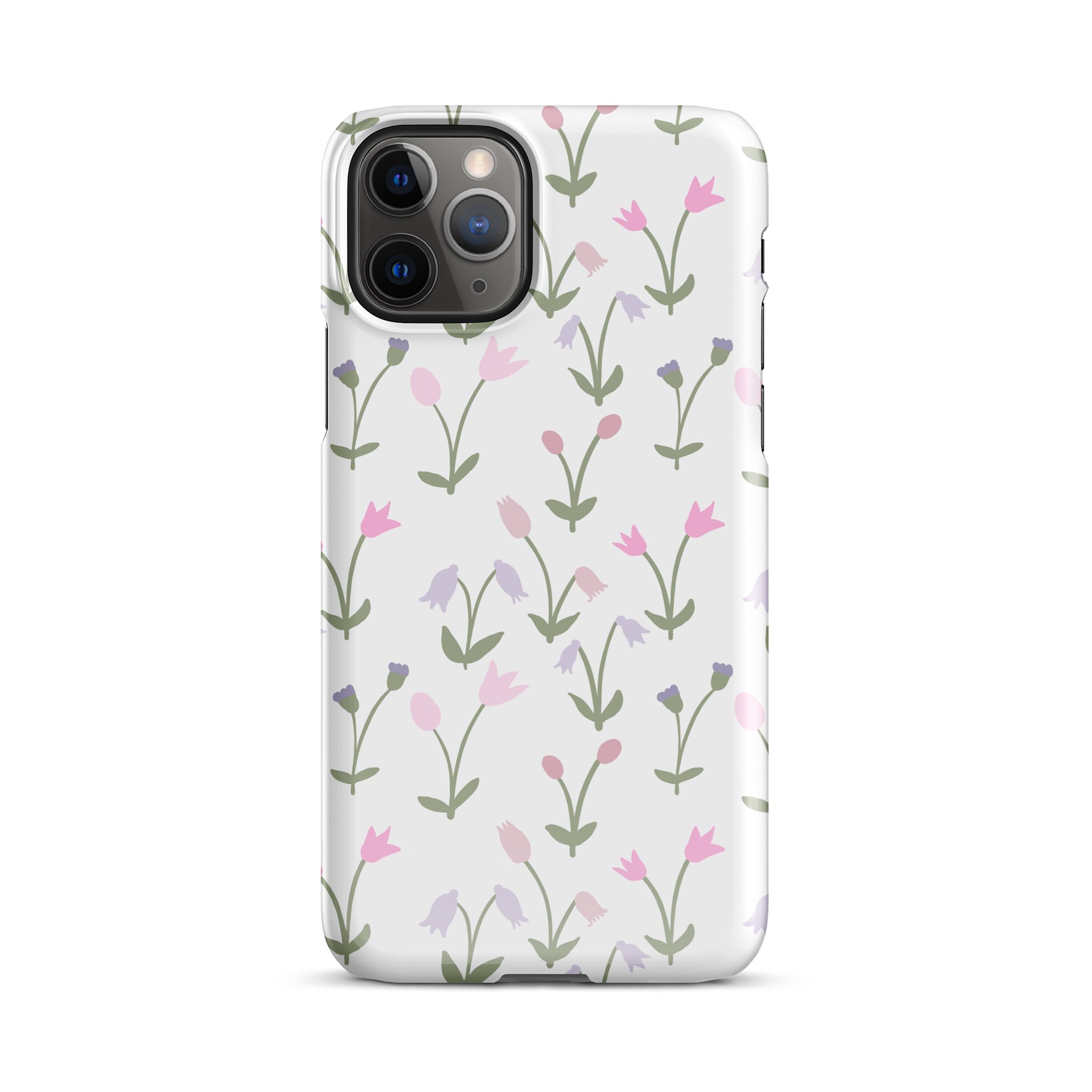 TULIP AND BLUE BELLS FLOWER iPhone® Snap Case product image (29)