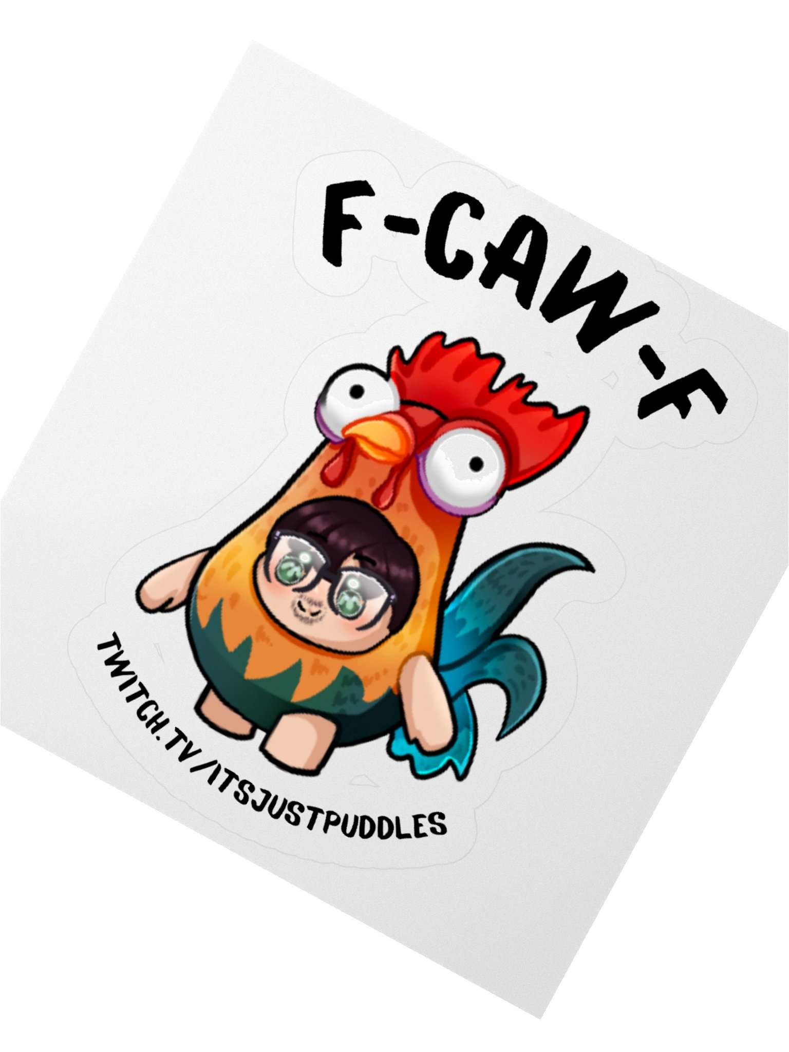 F-CAW-F Chicken Sticker product image (4)