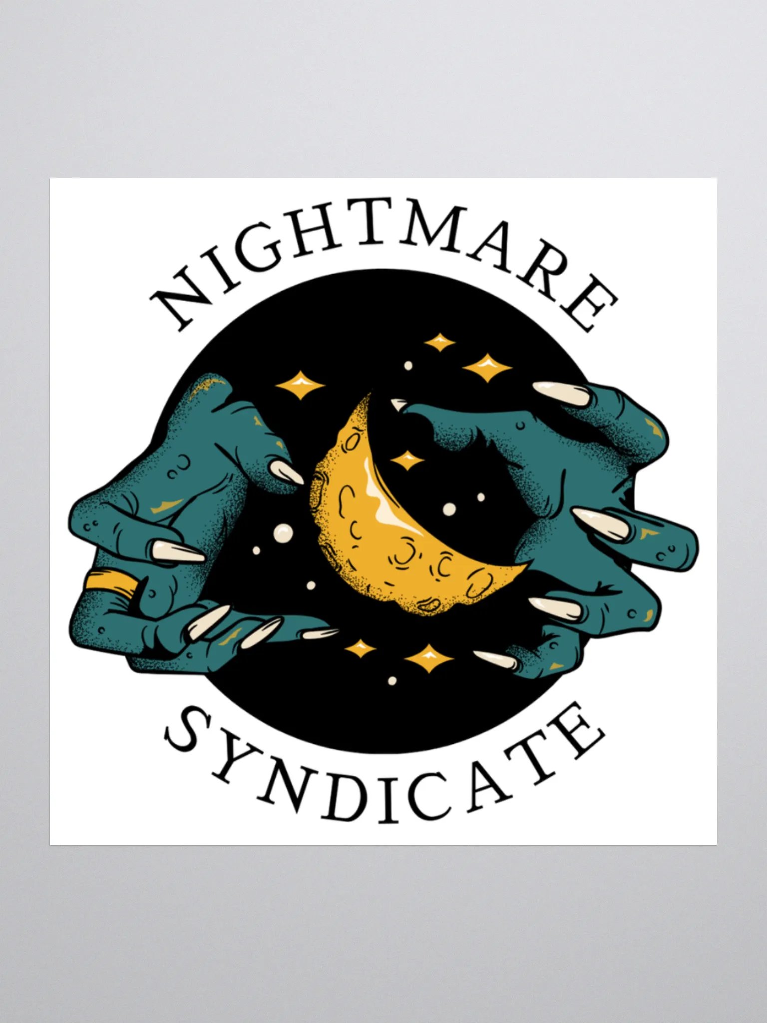 Midnight Embrace Sticker product image (1)