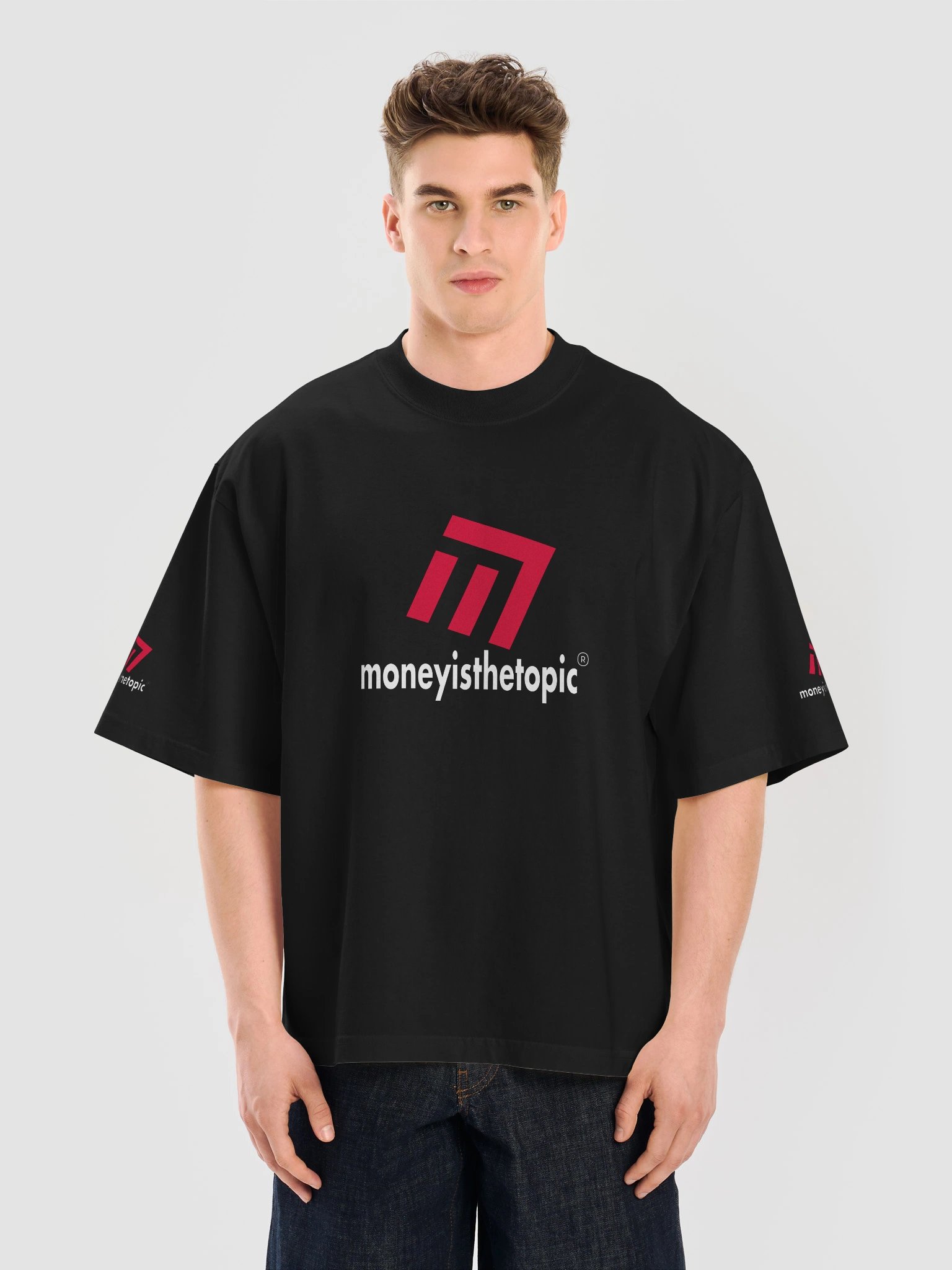 MITT Logo Cropped Oversized SS Tee UNISEX product image (5)