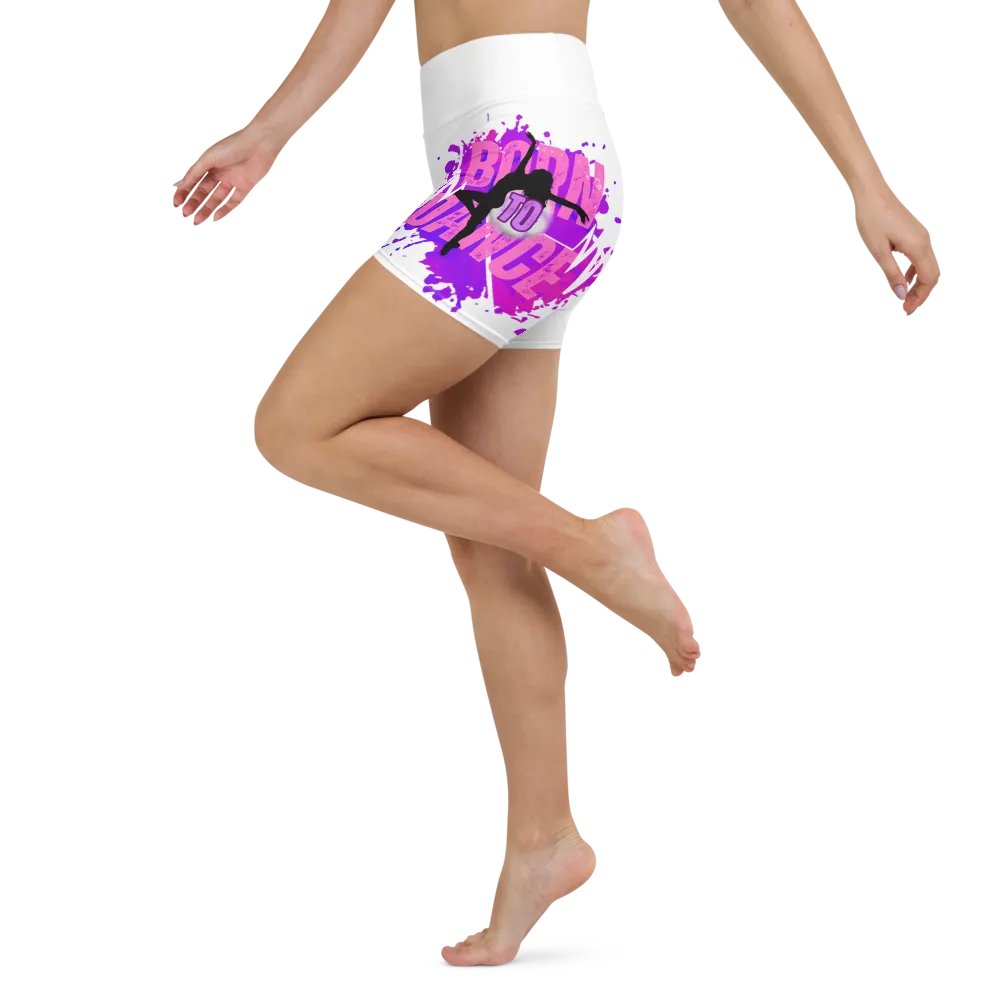 Energetic Born to Dance Her Silhouette Expression Shorts product image (10)