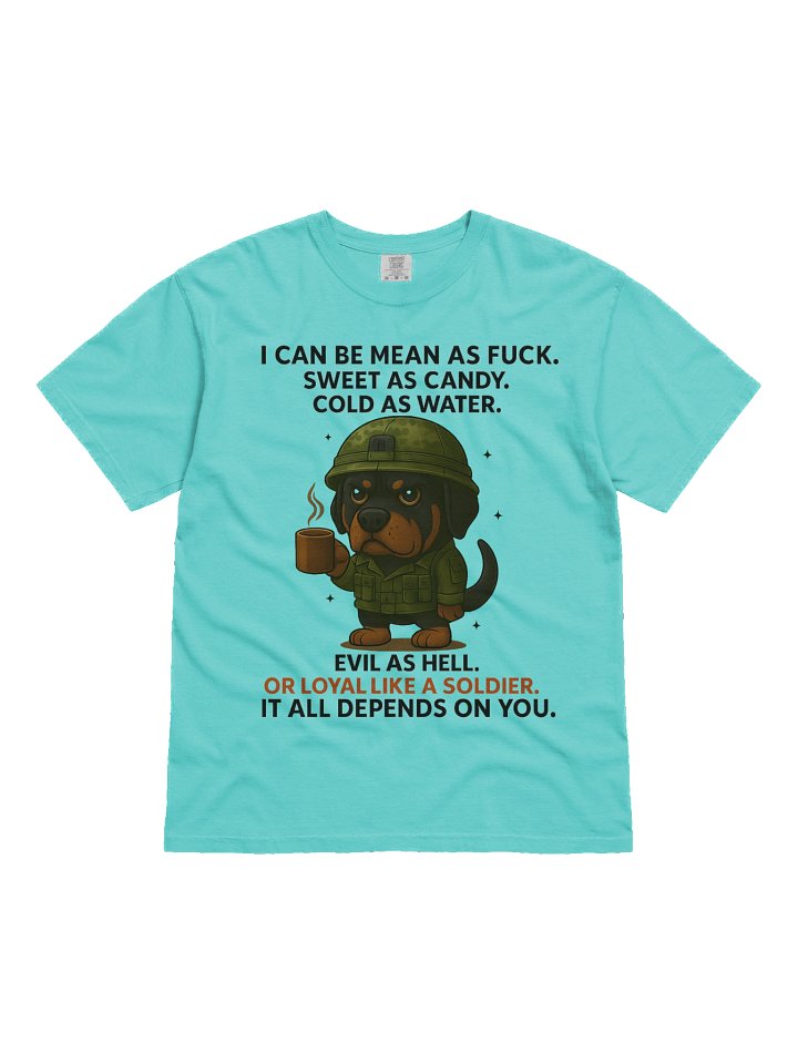 Rottweiler Loyal Like a Soldier Tee product image (7)