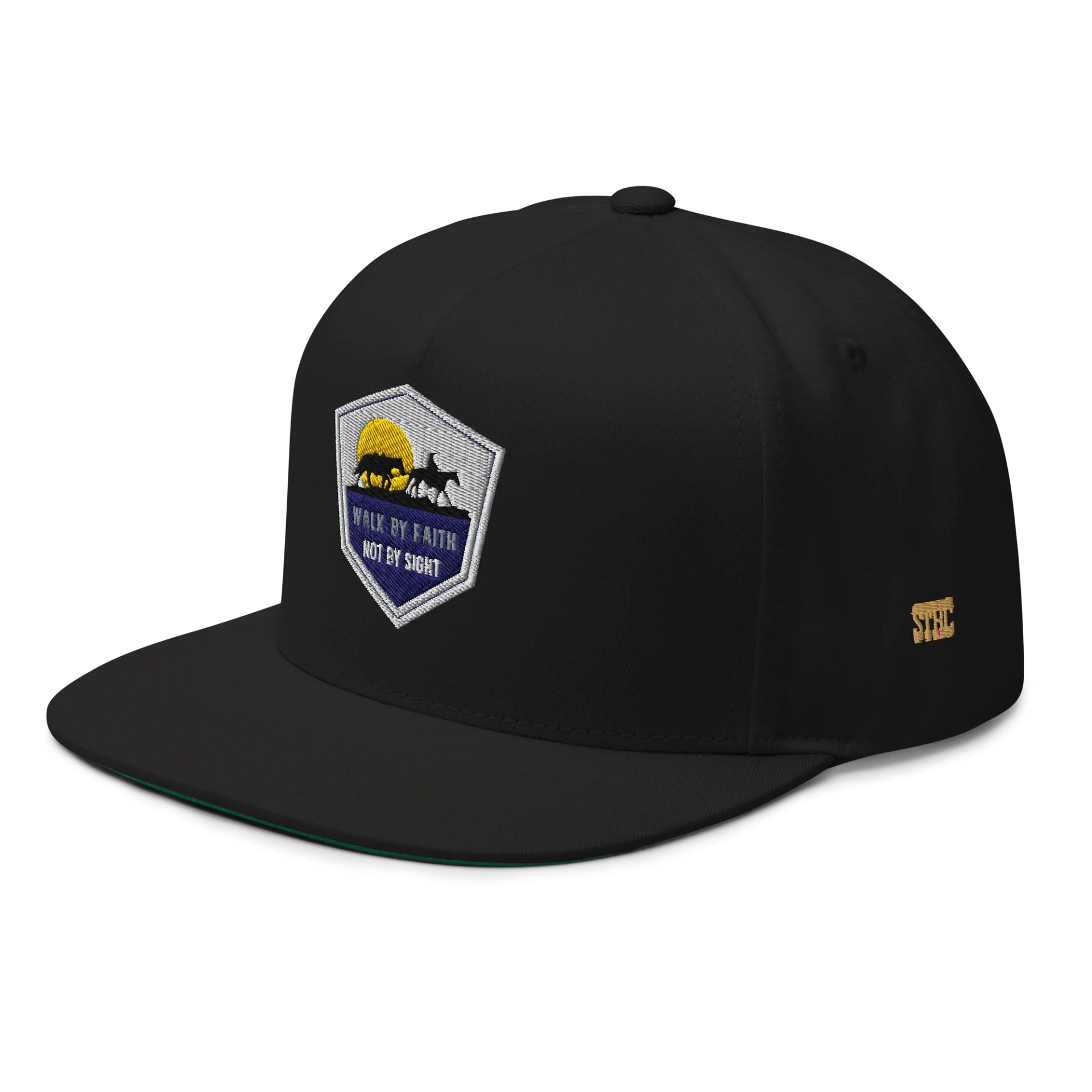 Walk by Faith 3D Puff Snapback Hat product image (6)