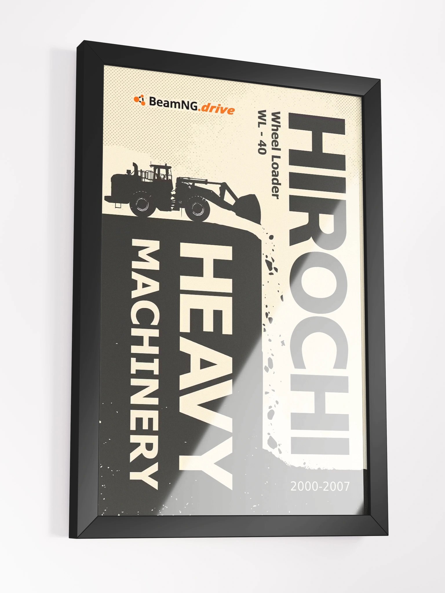 Framed Poster: Hirochi WL-40 Stylized product image (2)