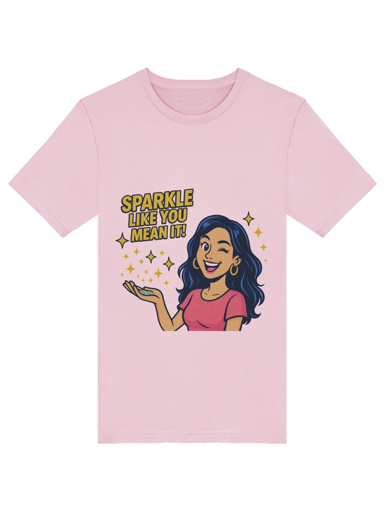 Sparkle Like You Mean It™ Women’s T-Shirt – Bianca Sparkle ✨ product image (3)