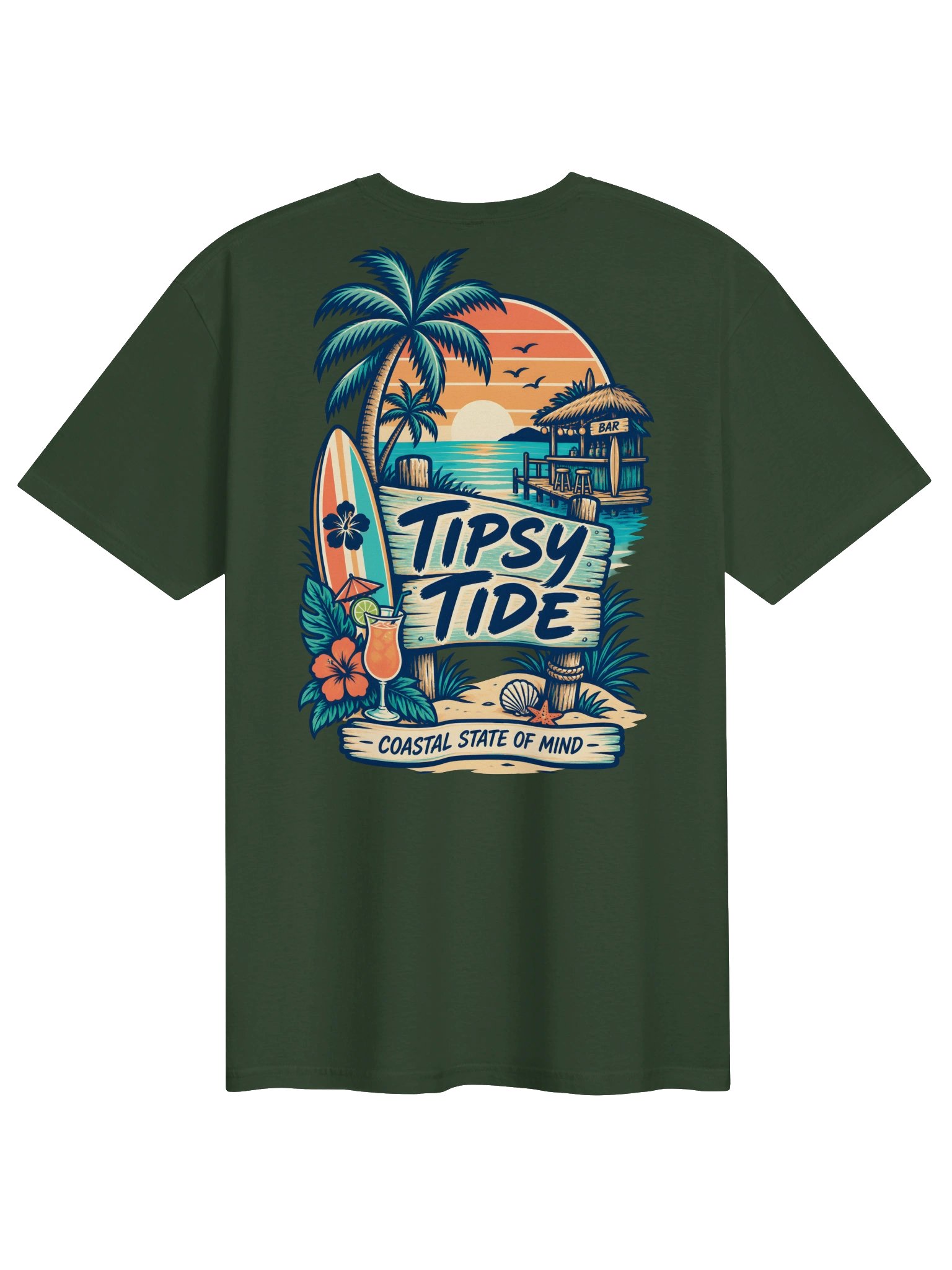 Tipsy Tide Tropical Bar Tee product image (1)