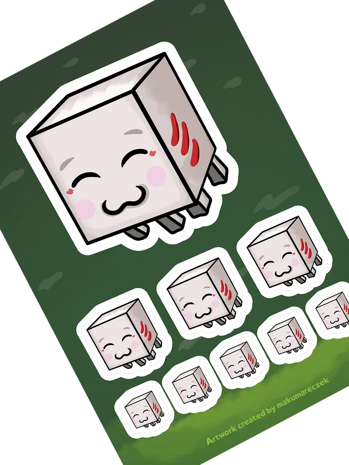 Happy Ghast - Kiss Cut Sticker Sheet product image (2)