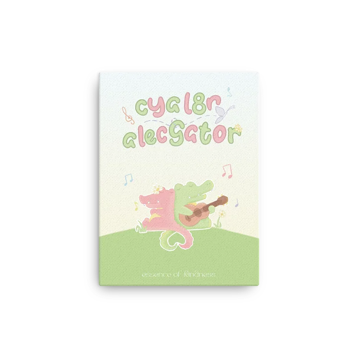 cya l8r alecgator canvas print product image (6)