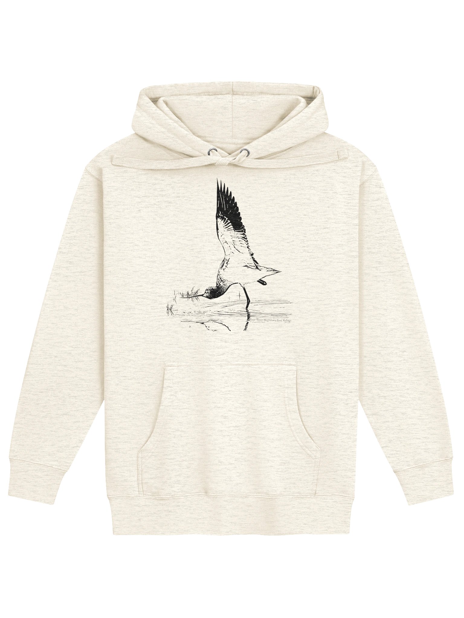 Stretching American Avocet Premium Hoodie product image (49)
