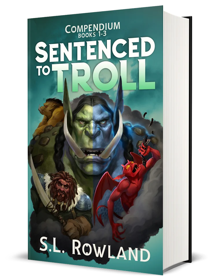 Sentenced to Troll Compendium: Books 1-3 Signed Paperback product image (1)