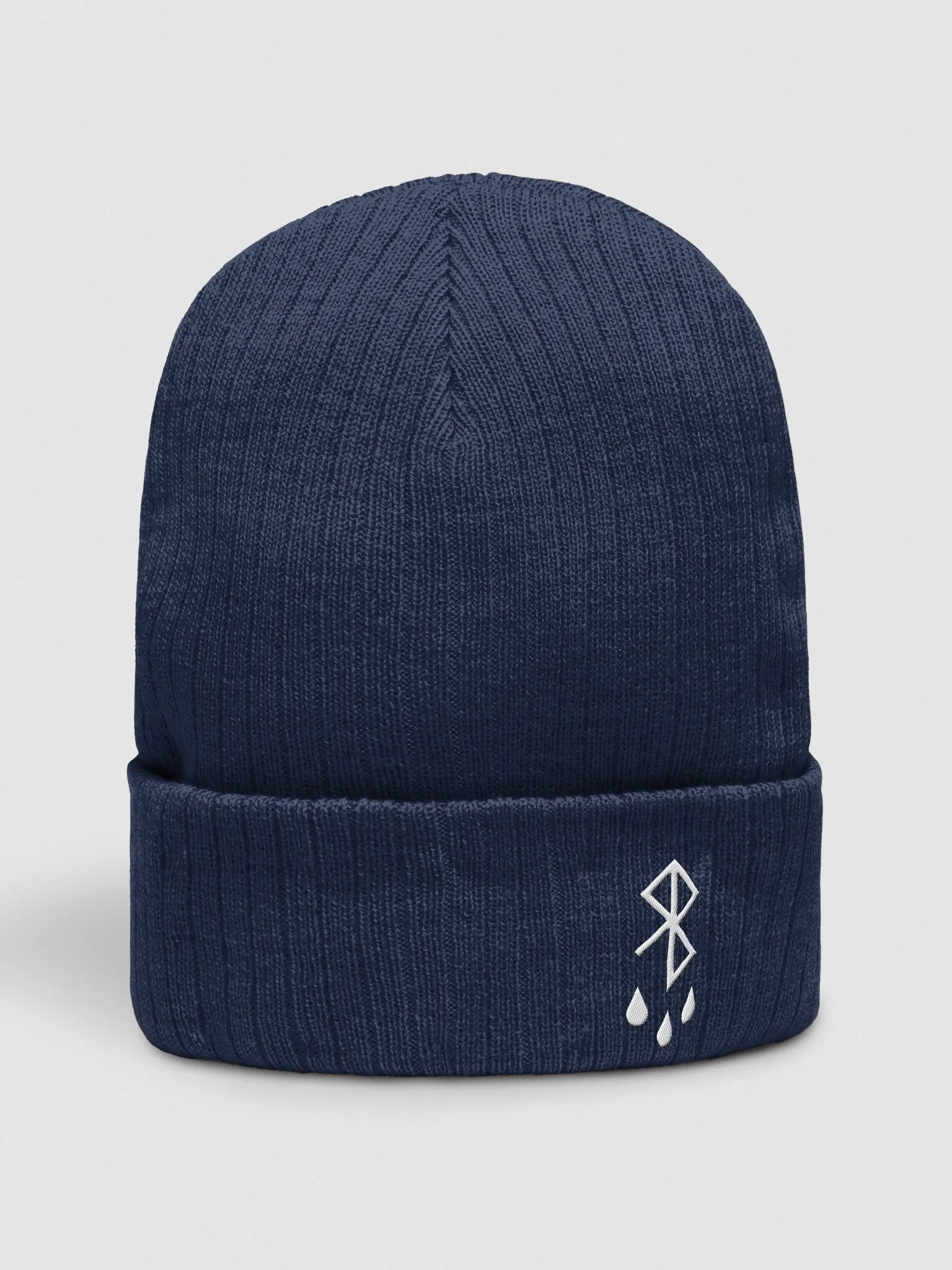 Michael Lafko - Embroidered Beanie (Navy) product image (1)