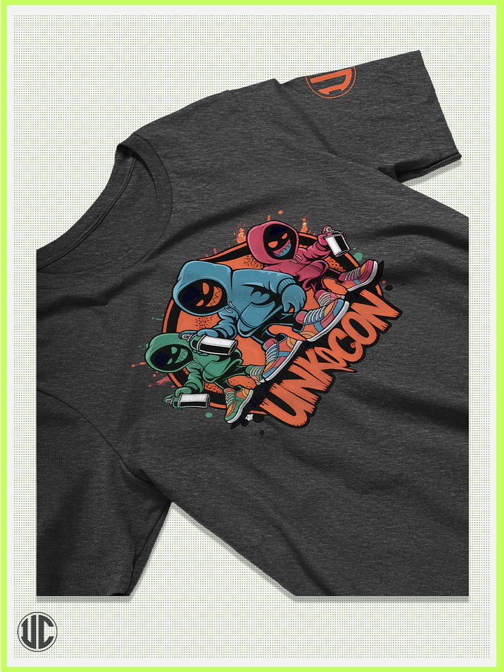 UnkoCon Graff Enthusiast – Spray Can Crew Graphic Tee product image (2)