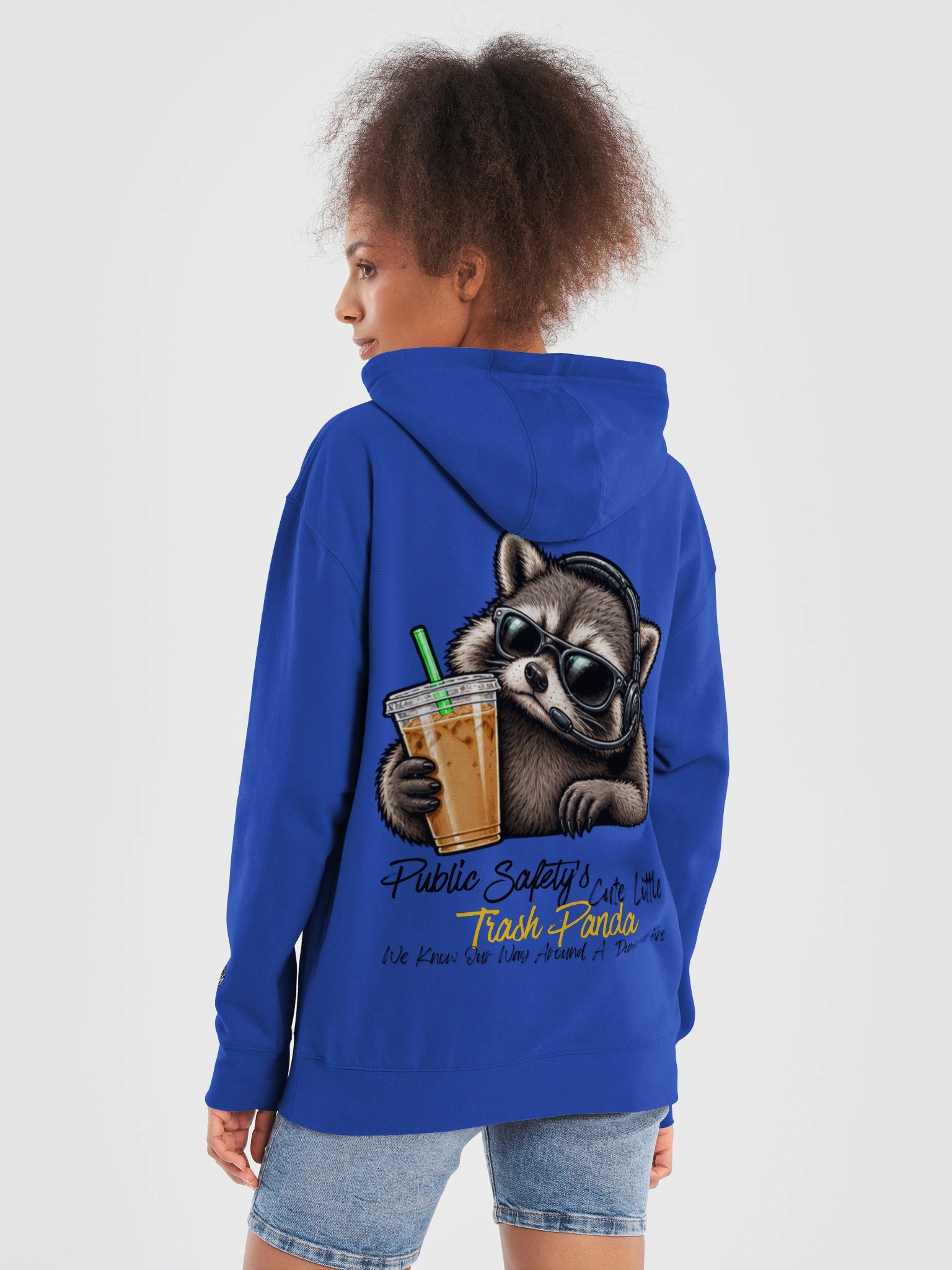Caffeinated Trash Panda Hoodie product image (6)