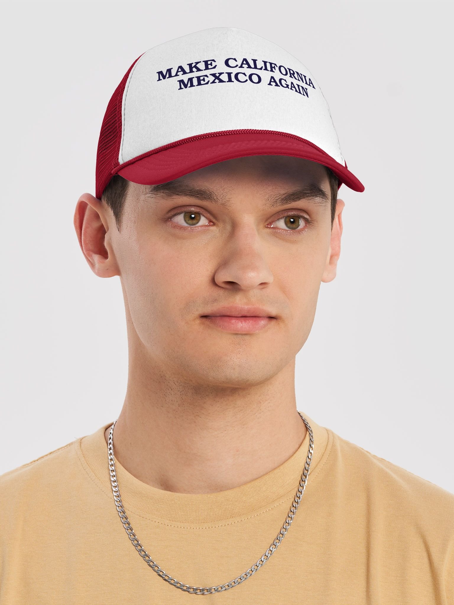 Make California Mexico again Foam Trucker Hat product image (5)