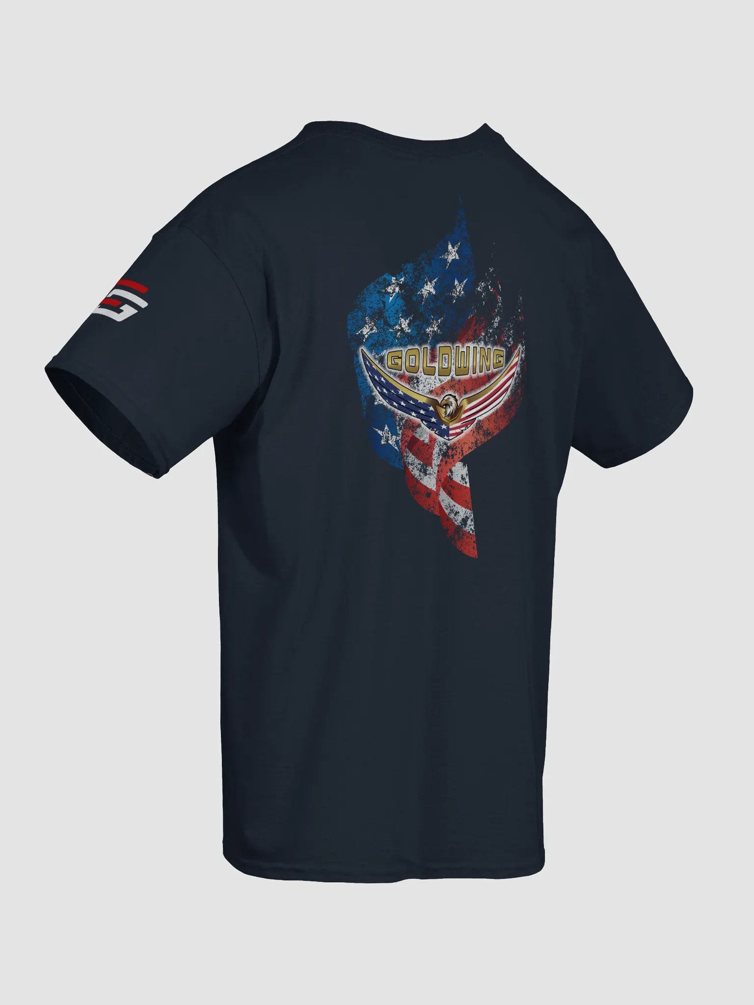 American Goldwing - Front and Back - Dark Tee product image (6)