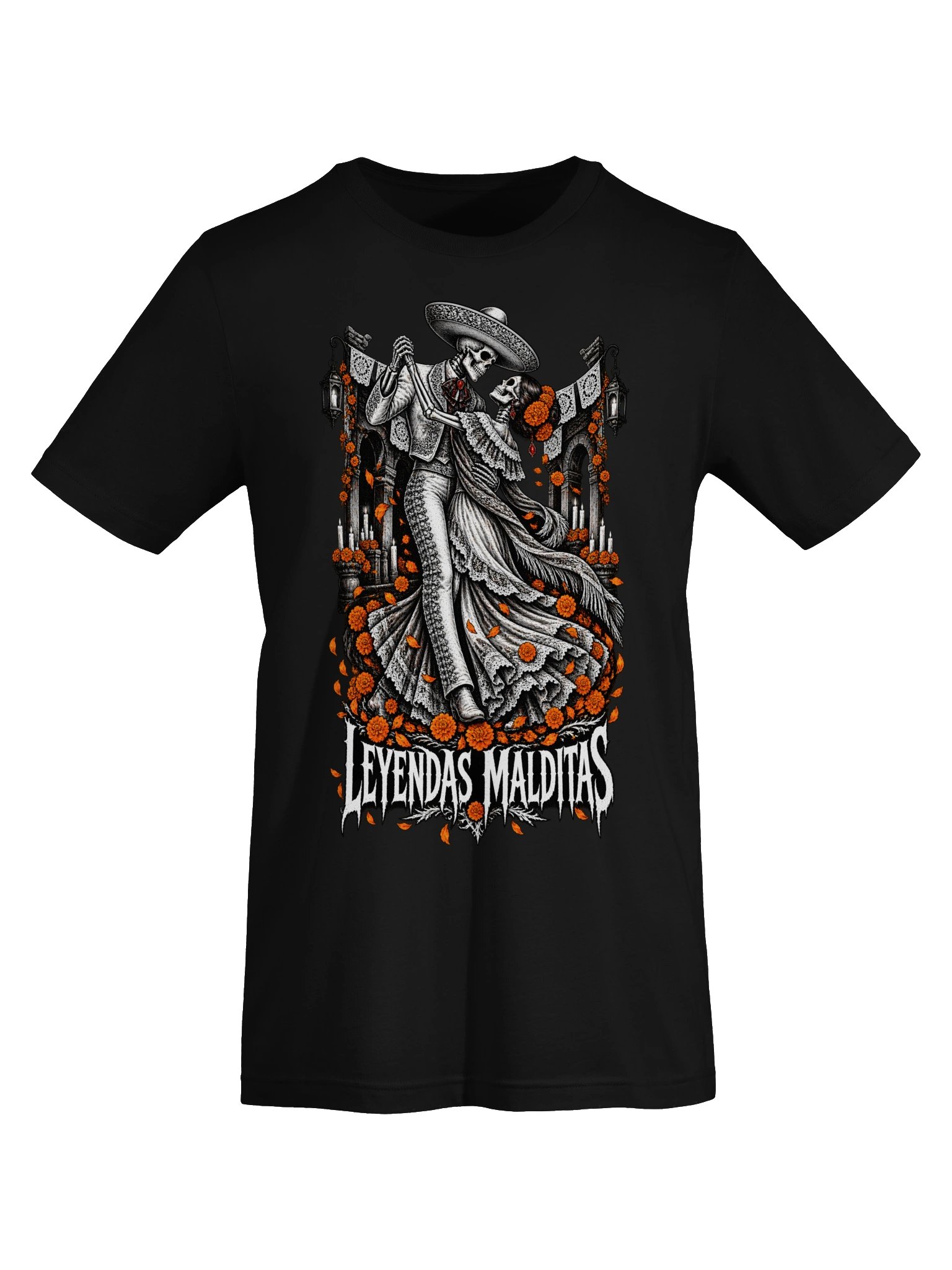 El Baile de las Ánimas – Día de Muertos Skeleton Dance Design | Leyendas Malditas product image (5)