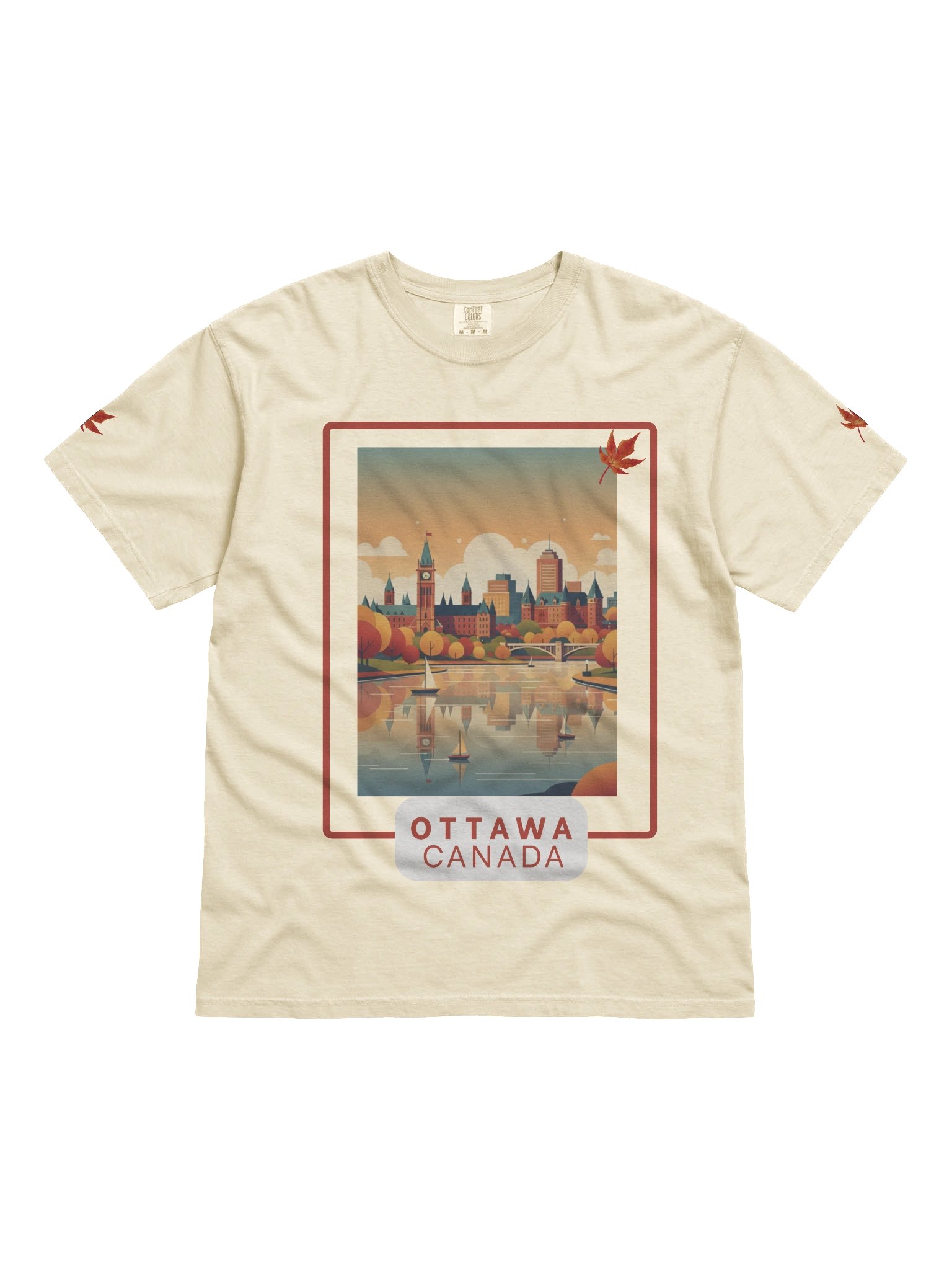 Ottawa Vibes in Comfort Colors T-Shirt product image (3)