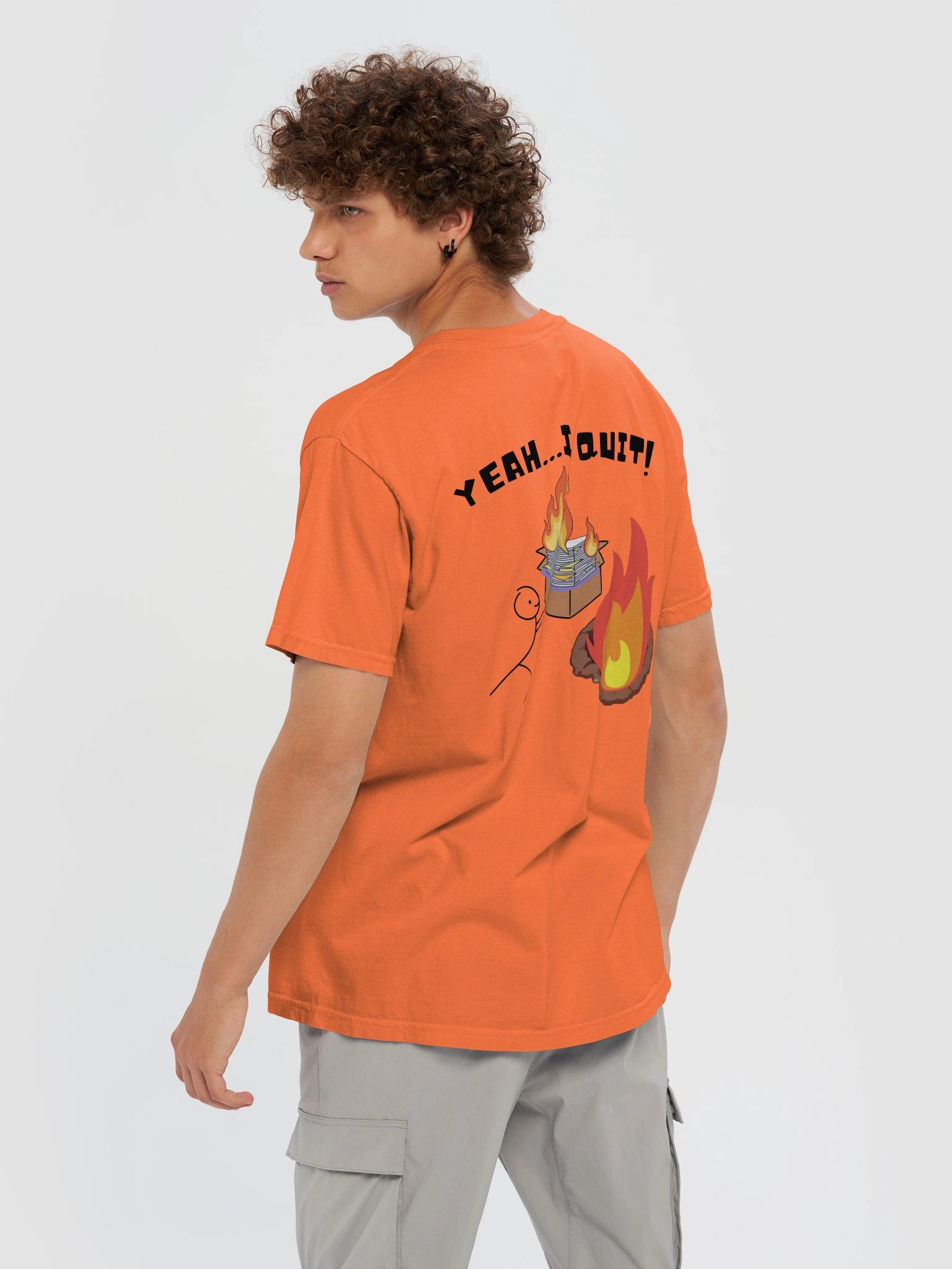"Yeah I Quit" T-shirt product image (2)