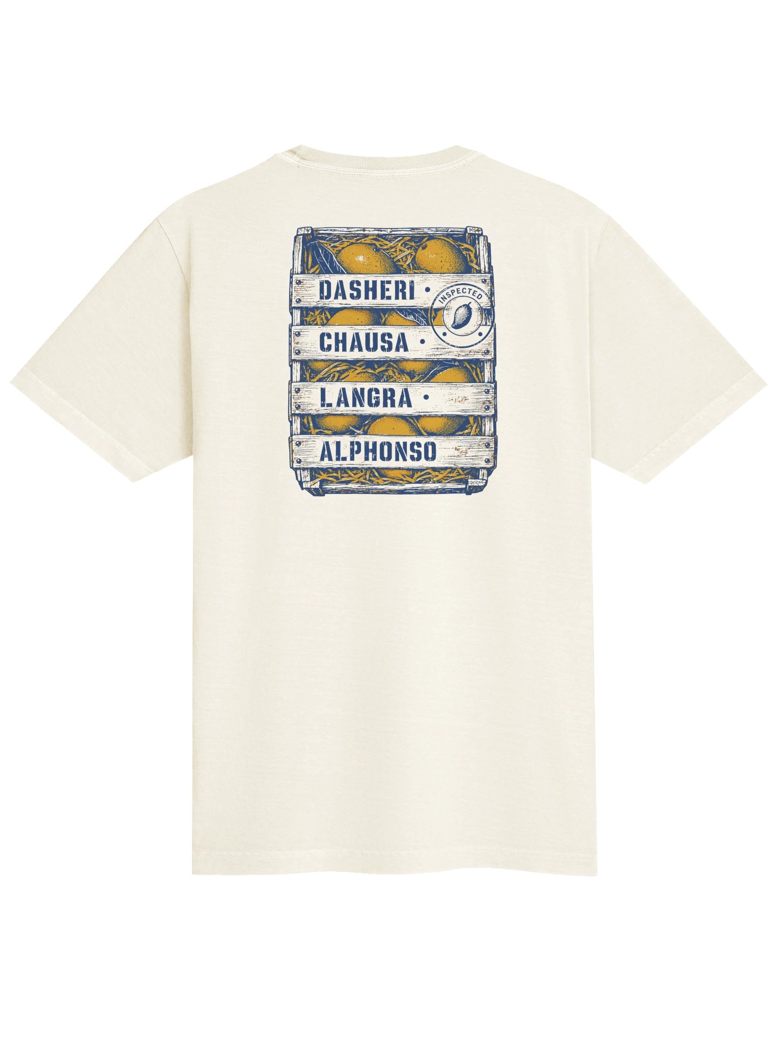 Dasheri · Chausa · Langra · Alphonso (Heavyweight Tee, Back Print) product image (2)