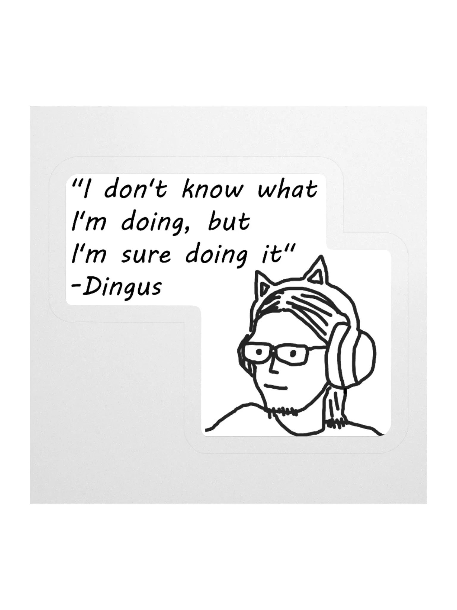 Dingus Sticker product image (1)