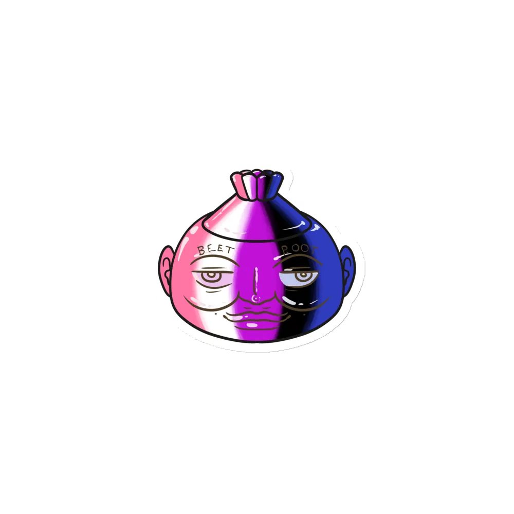 Genderfluid Poot magnets product image (2)