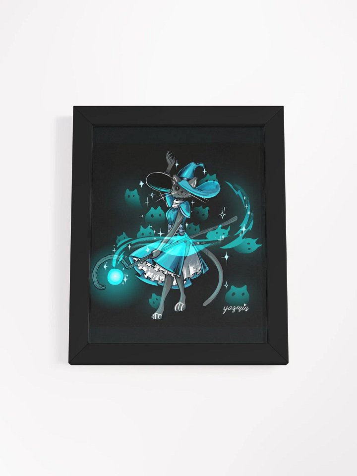 Enchanted Adventures: Cat Witch Art Print product image (1)