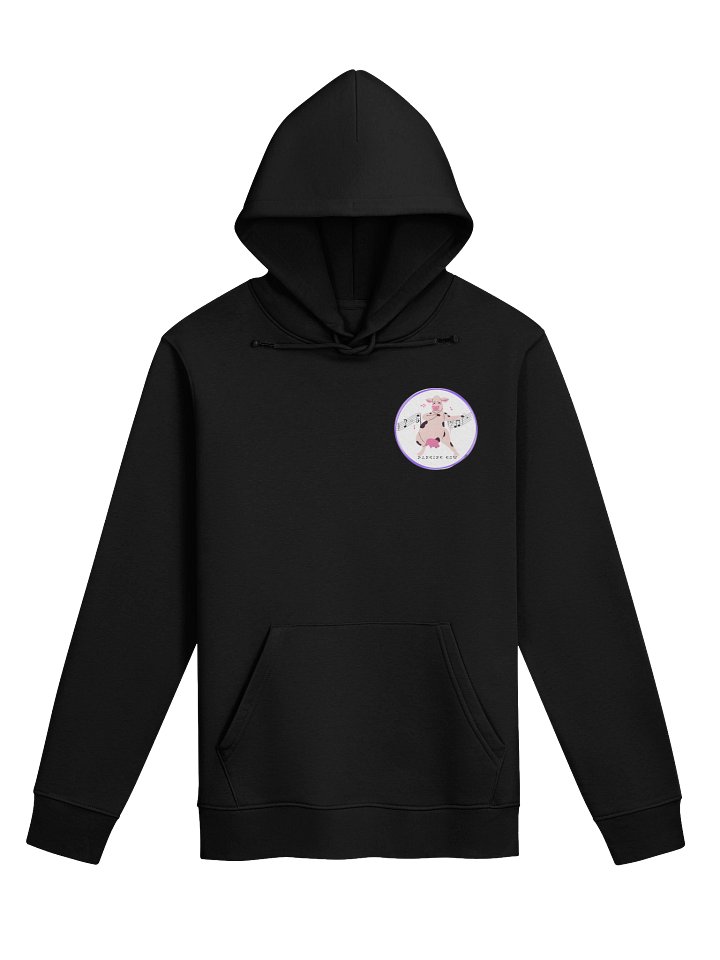 Musical Moo: Dancing Cow Over Head Hoodie product image (1)