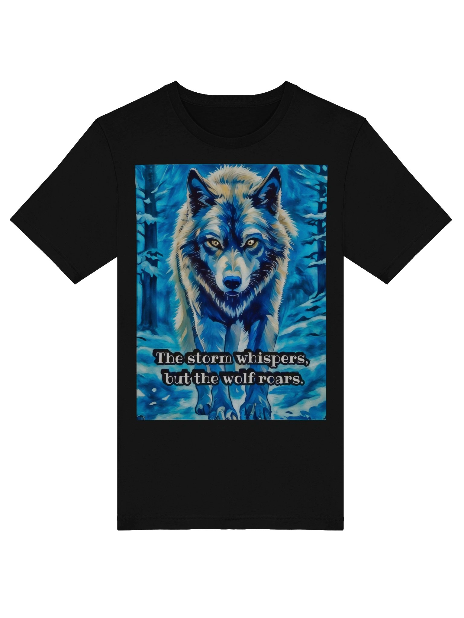 Storm and Wolf Graphic T-Shirt product image (6)