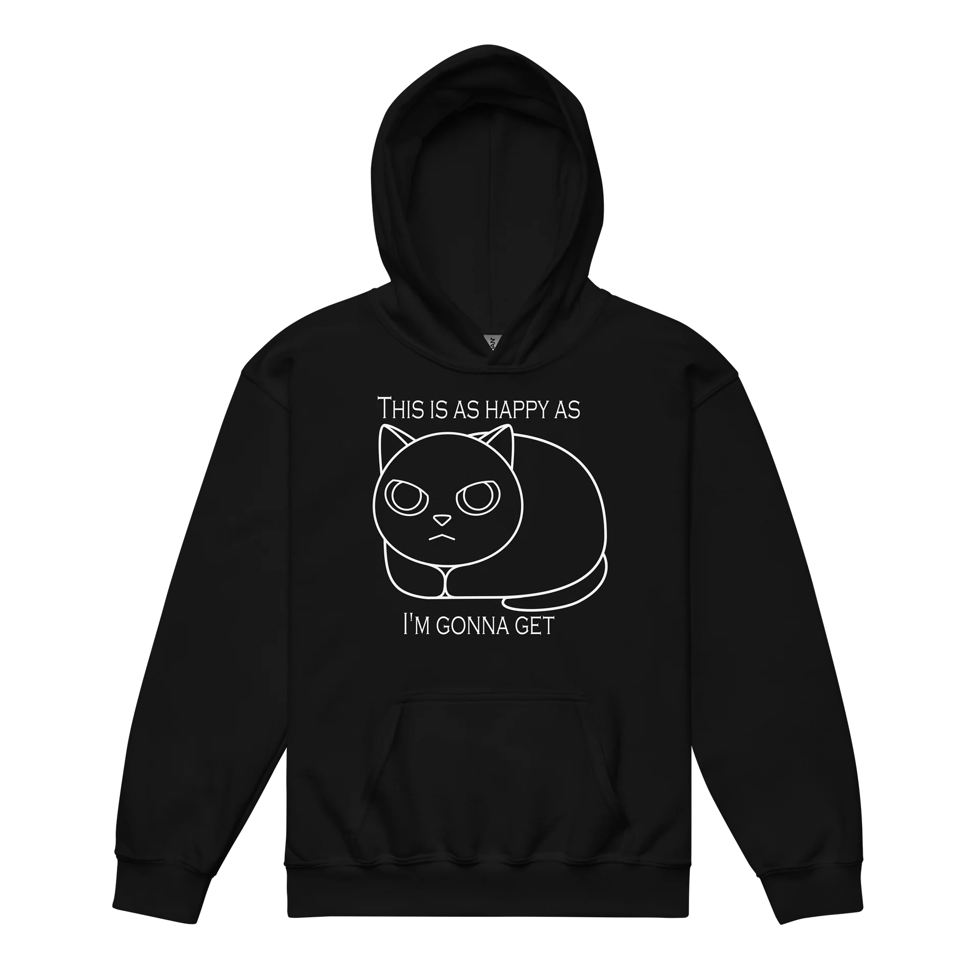 Happy Grumpy Cat - Unisex Youth Hoodie product image (1)
