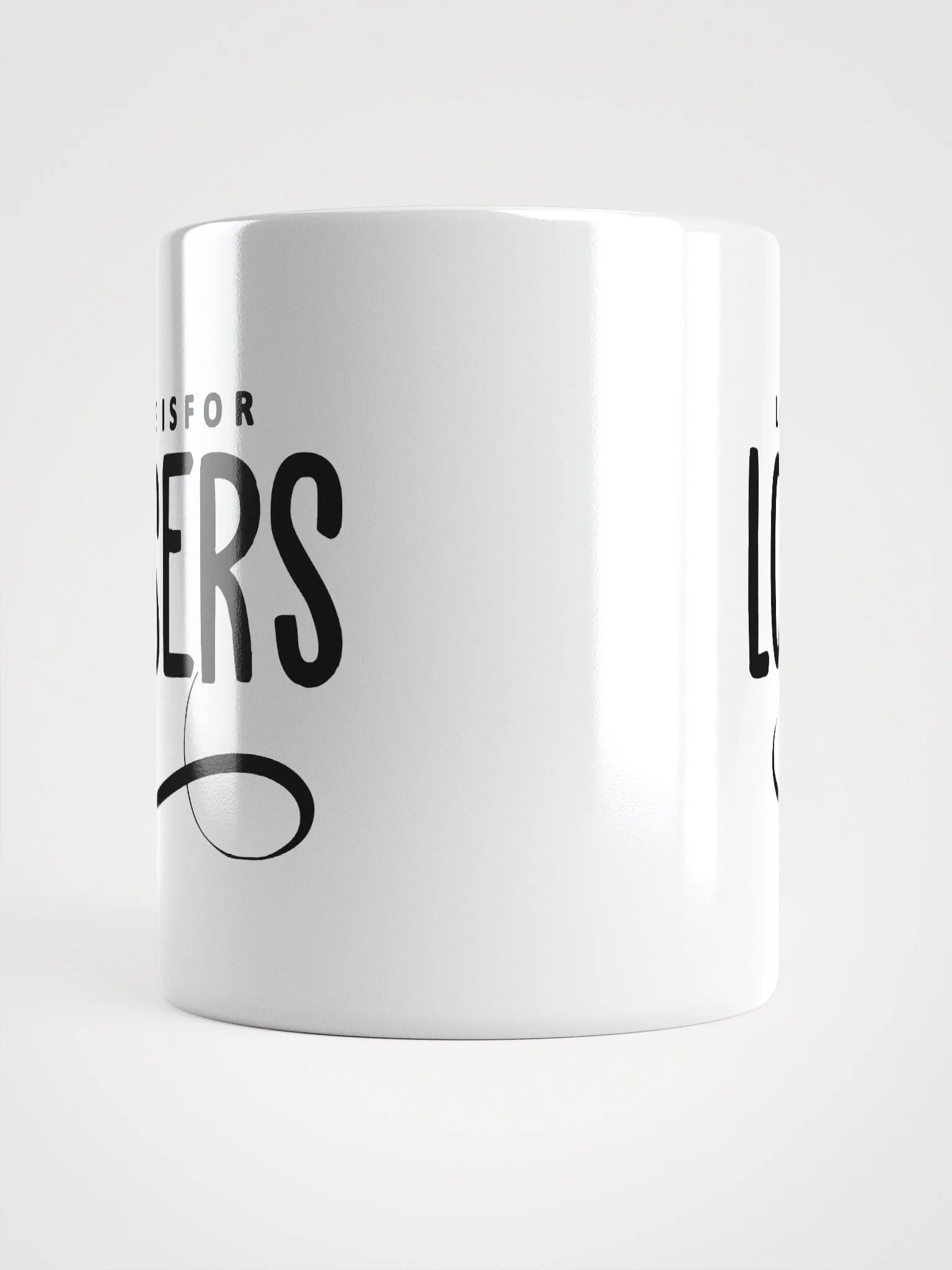 Love Is For Losers White Glossy Mug product image (5)