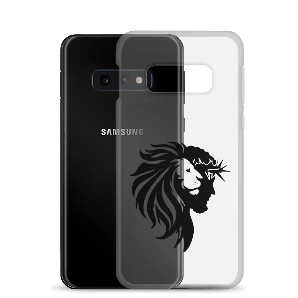 Sleek Matte Black Samsung® Clear Case product image (24)
