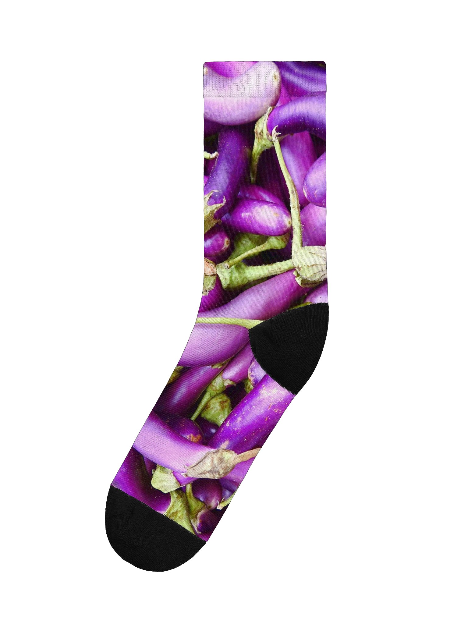 OhitsLaz Eggplant socks product image (1)