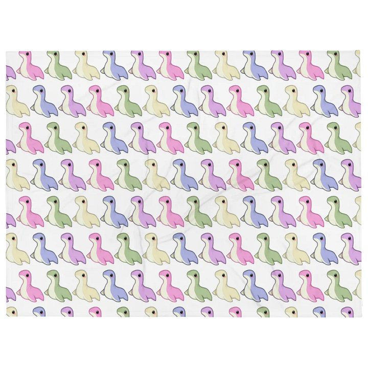Rainbow Pastel Nessie Blanket product image (1)