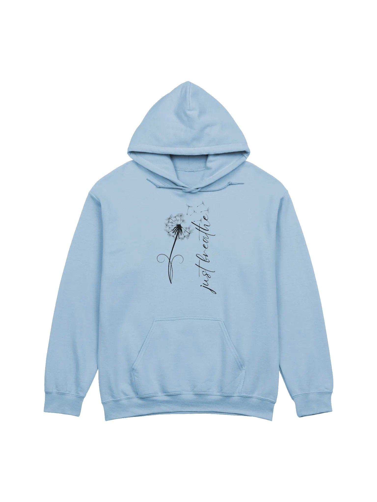 Tranquil Dandelion Hoodie - Breathe with Nature's Ease product image (1)