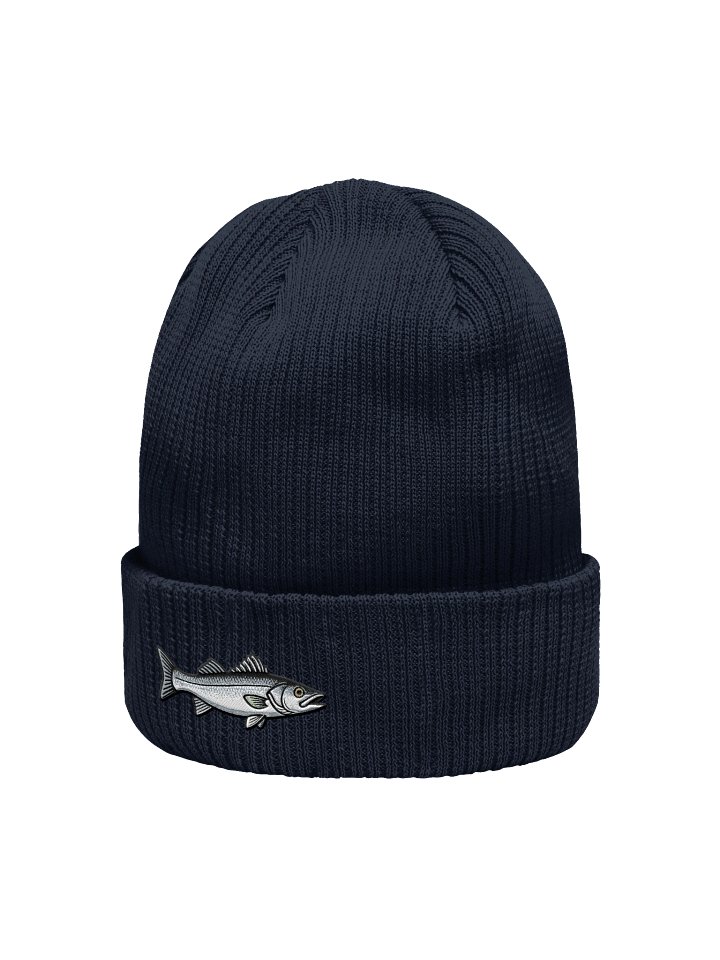 Embroidered Sea Bass Beanie Hat product image (2)