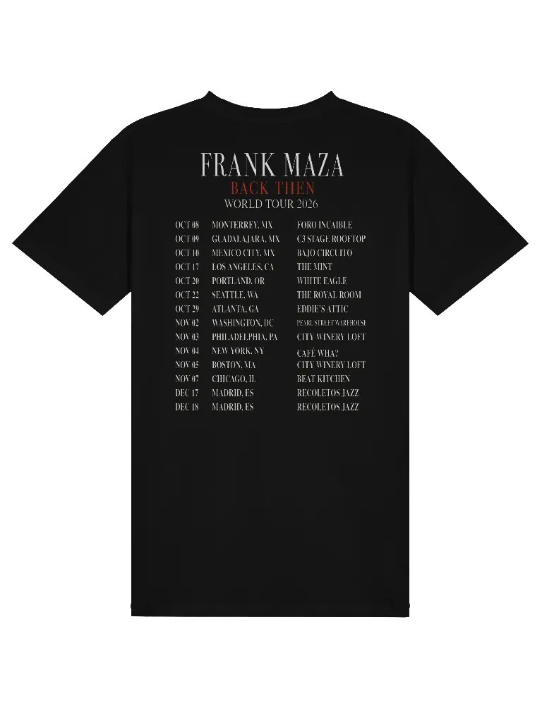 Back Then — World Tour 2026 T-Shirt product image (2)