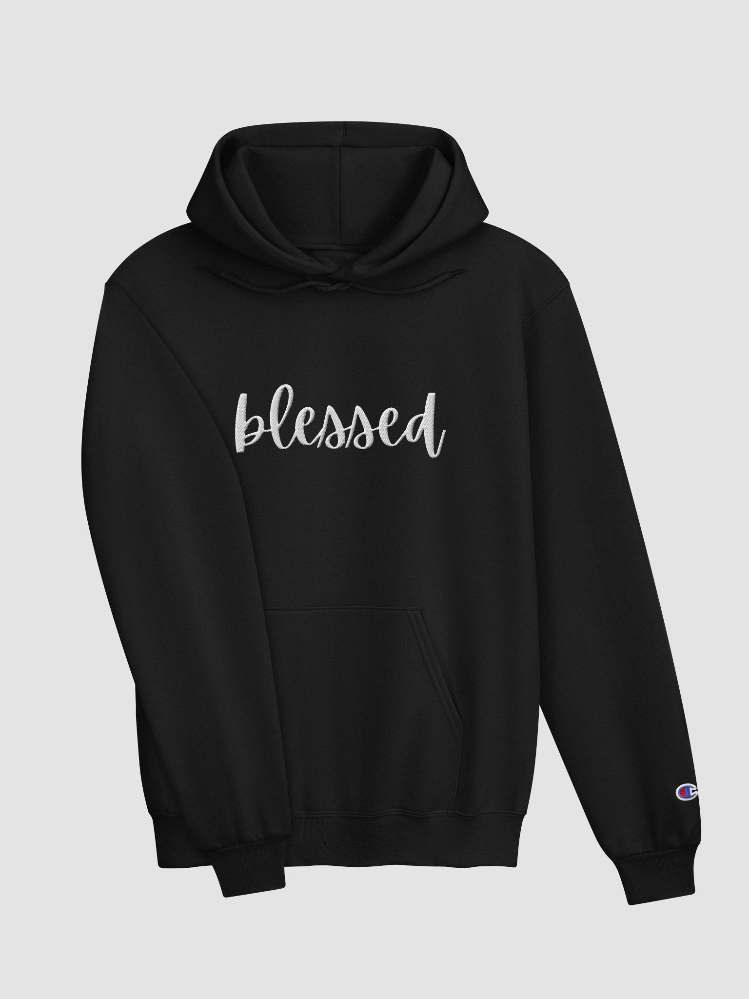 Blessed Script Champion Hoodie product image (3)