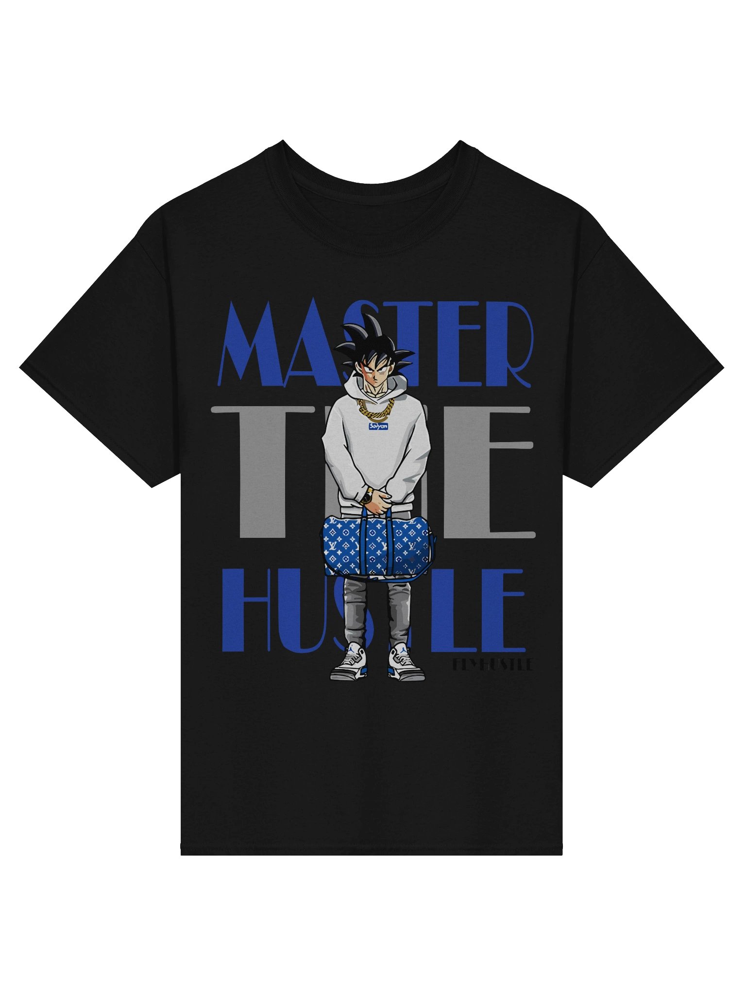 Saiyan Hustle Graphic T-Shirt - Unisex T-Shirt – Premium Printed T-Shirt for Everyday Casual & Streetwear product image (1)