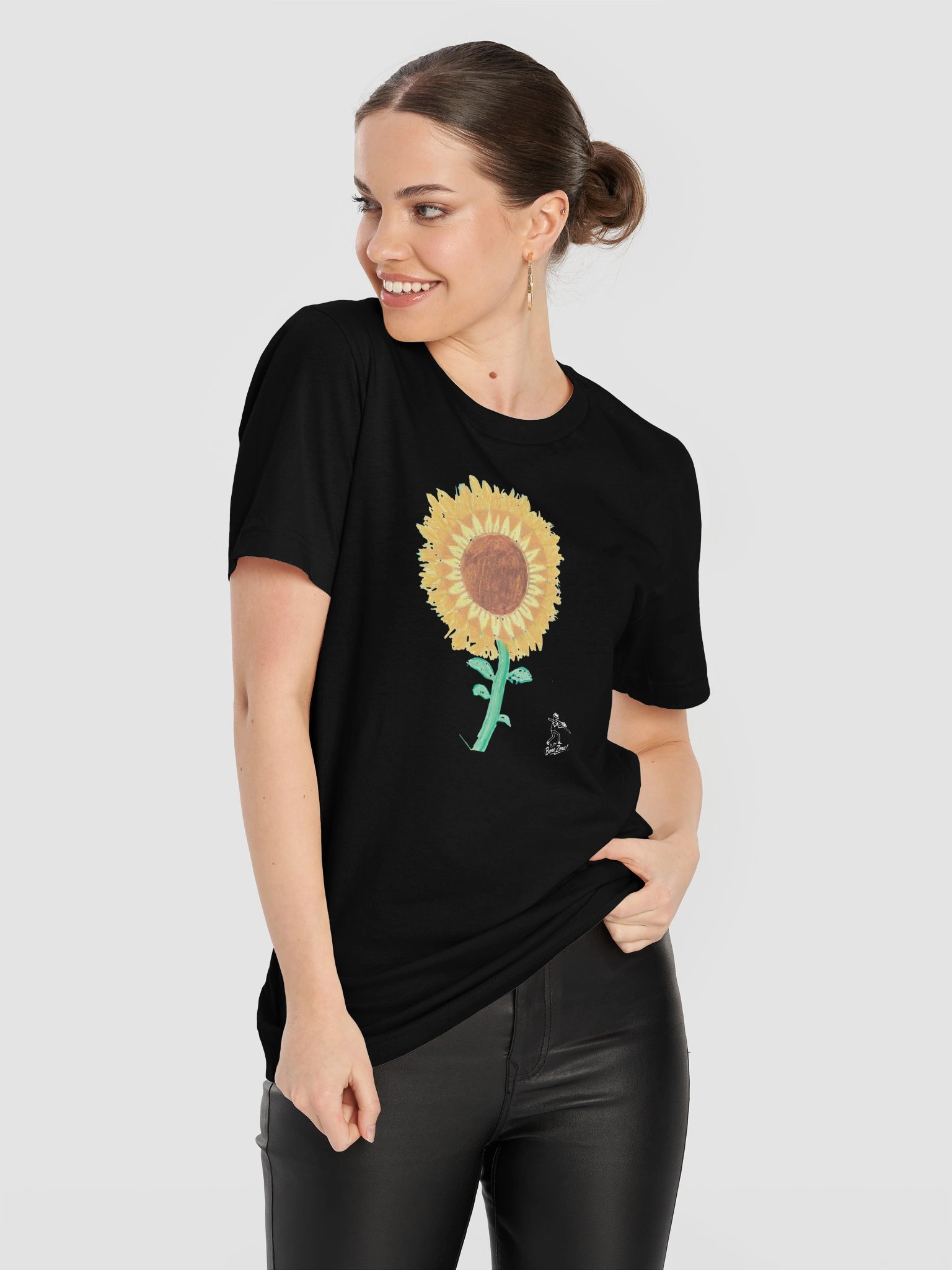 Hand Painted Sunflower Graphic Tee product image (113)