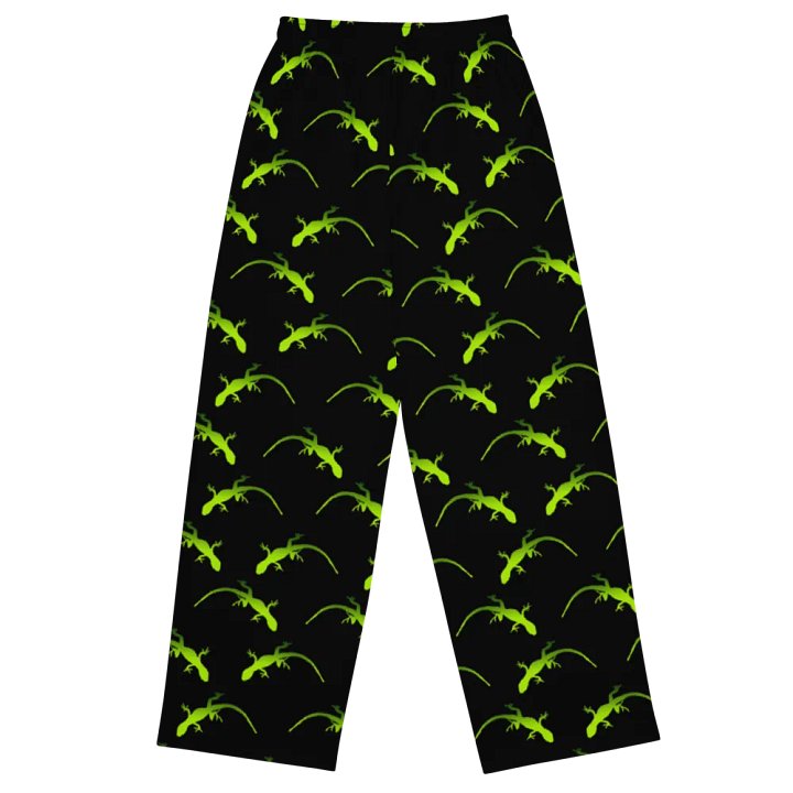Geckos Pattern Wideleg Pants product image (1)